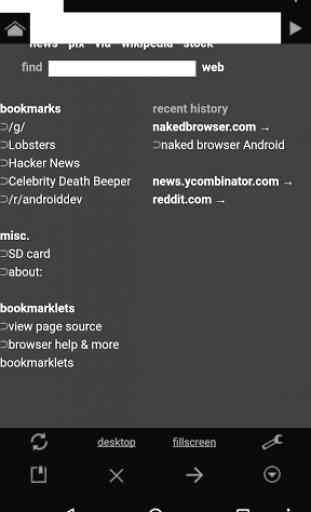 Naked Browser web browser 1