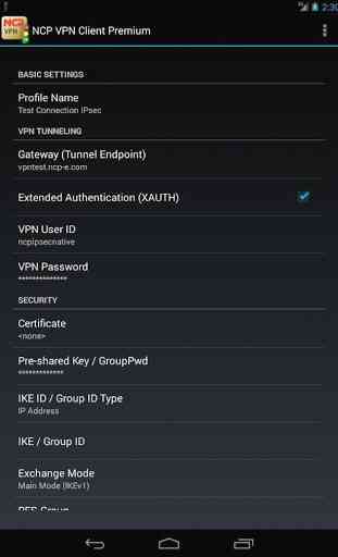 NCP VPN Client Premium 4