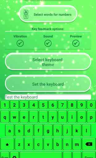 Neon Green Emoticon Keyboard 3