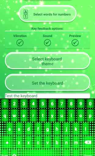Neon Green Emoticon Keyboard 4