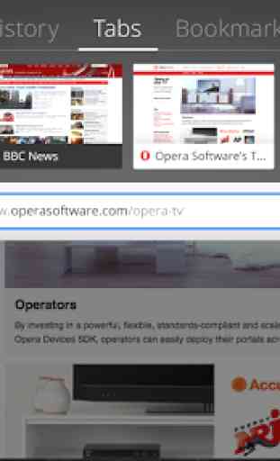 Opera TV Browser 1