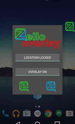 Overlay for Zello 1