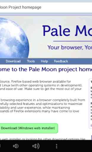 Pale Moon web browser 2