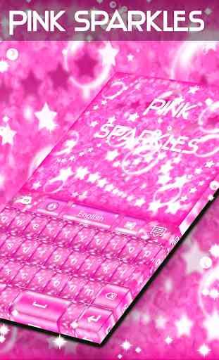 Pink Sparkles Keyboard 2