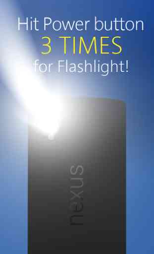 Power Button FlashLight /Torch 1
