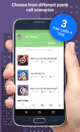 PrankDial - #1 Prank Call App 1