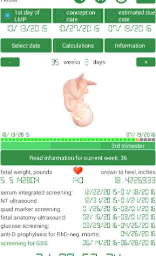 Pregnancy Calculator+Calendar 2