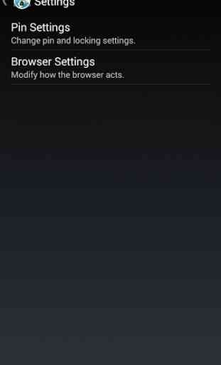 Protected Browser - Pin Locked 4