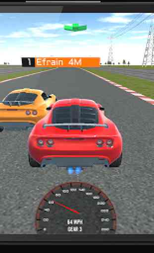 Race in car 3D 2