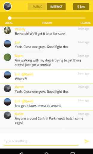 RazerGo chat for Pokemon GO 4