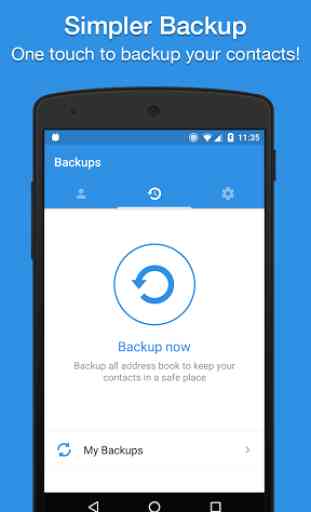 Simpler Contacts Backup 1