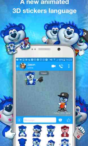 Snaappy Messenger - 3D Chat 2