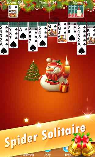 Spider Solitaire - Christmas 1