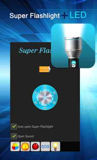 Super Flashlight + LED 3
