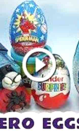 Surprise Eggs Hero & Cartoons 1