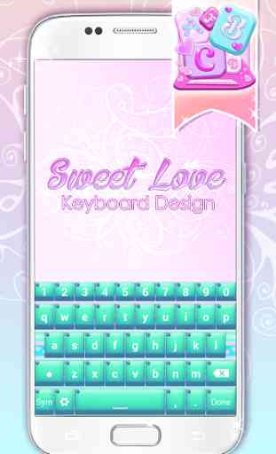 Sweet Love Keyboard Design 4