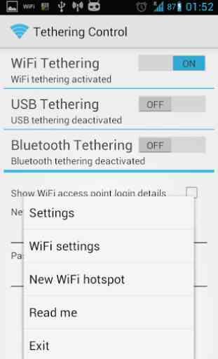 Tethering Control 2