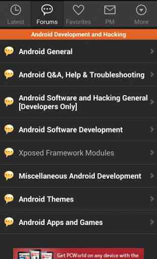 XDA for Android 2.3 3