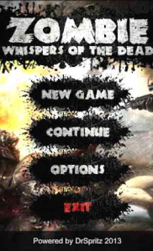 Zombie: Whispers of the Dead 1