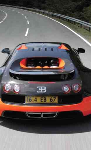 3D Bugatti Veyron Wallpaper 3