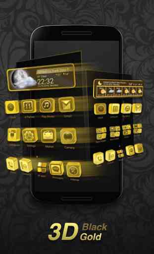 Black Gold 3D for Samsung 1