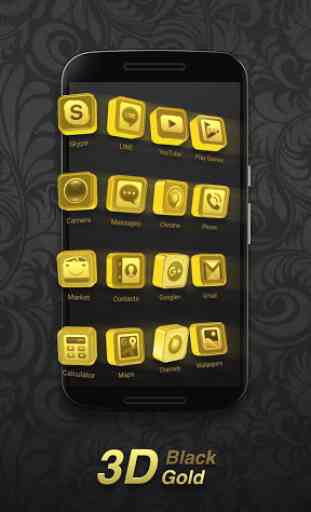 Black Gold 3D for Samsung 3