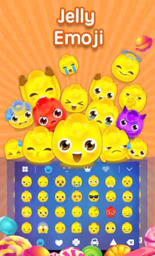 Emoji Keyboard：Jelly Emoji 1