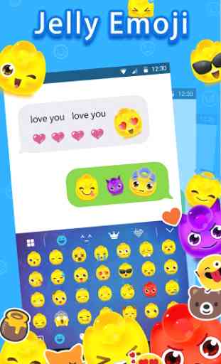 Emoji Keyboard：Jelly Emoji 2