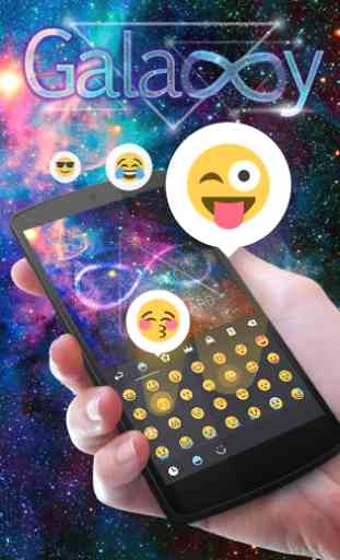 Galaxy GO Keyboard Theme Emoji 4