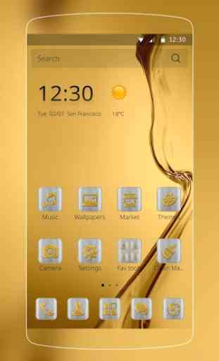 Gold for Samsung S6 Edge 1