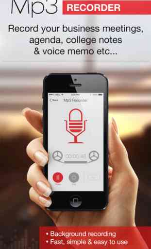 Mp3 Recorder : Mp3 Voice and Audio Note Recorder 1