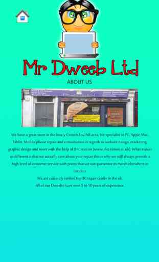 Mr Dweeb IT and mobile phone specialist 3