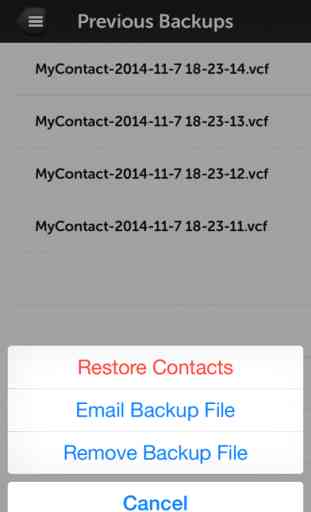 My Contacts Manager Free - Backup & Restore & Fast Delete Contact 2