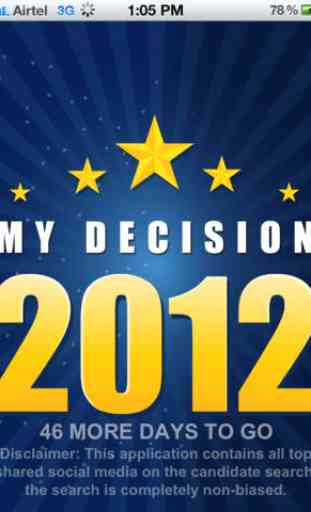 My Decision - 2012 1