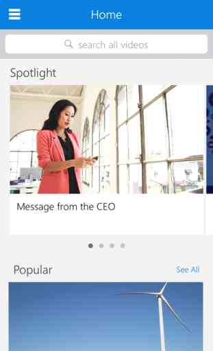Office 365 Video for iPhone 1