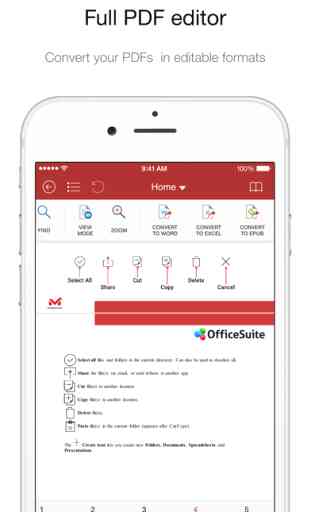 OfficeSuite Free - Mobile Office + PDF 4