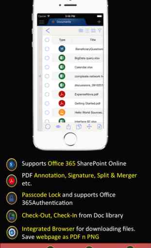 OfficeSurfer Pro: for Office 365 SharePoint mobile client 1