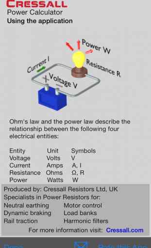 Ohm's Law & Power Law Calculator 2