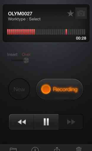 OLYMPUS Dictation for iPhone 1
