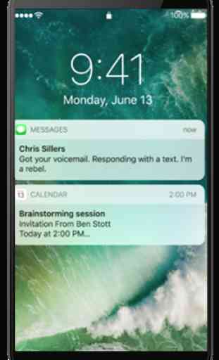 Phone 7 OS10 Lock Screen 1