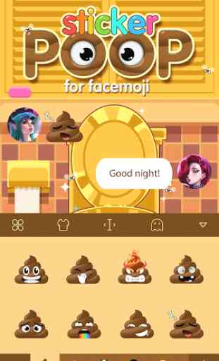 Poop Emoji for Facemoji 3