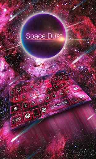 Space Dust Emoji Kika Keyboard 1