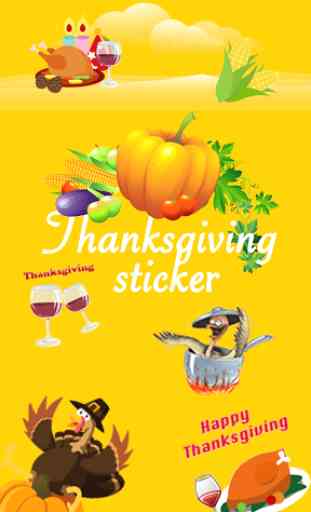 Thanksgiving Day Emoji Sticker 2