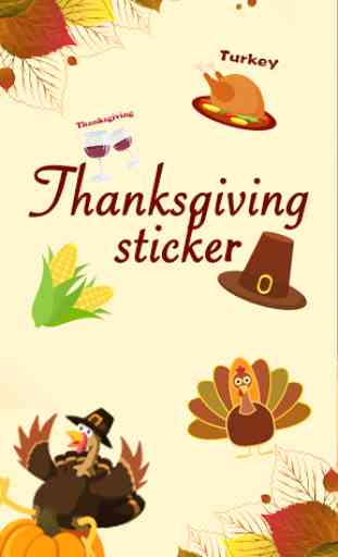 Thanksgiving Day Emoji Sticker 3