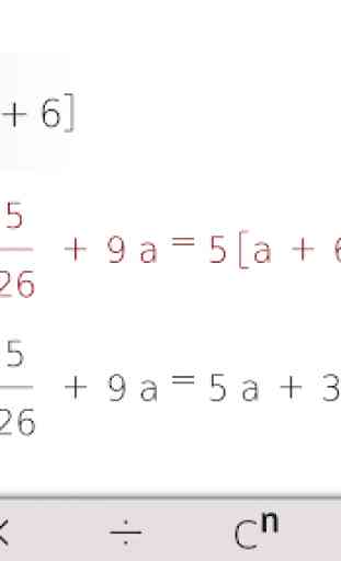 Algebra Calculator - Mathilda 2
