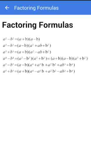 All Math Formulas 4
