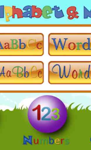 Alphabets & Numbers Tracing 3