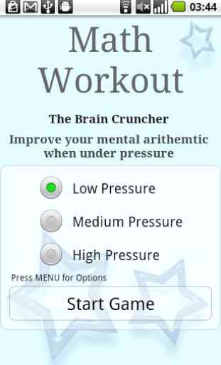 Brain Training - Math Workout 1