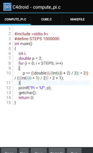 C4droid - C/C++ compiler & IDE 1