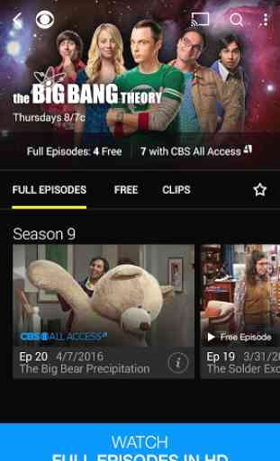 CBS Full Episodes and Live TV 1